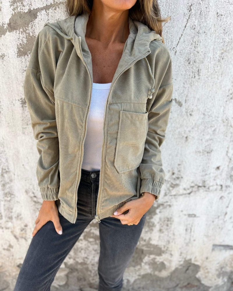 Noa | Effortless Hooded Jacket