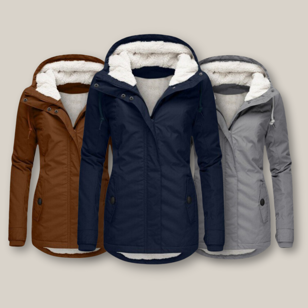 Chelsea | Women's Warm Fleece Hooded Winter Jacket
