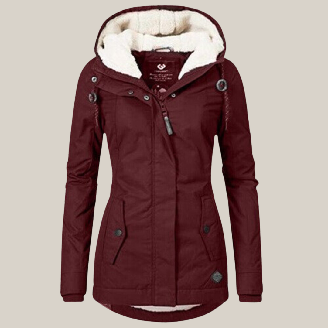 Chelsea | Women's Warm Fleece Hooded Winter Jacket
