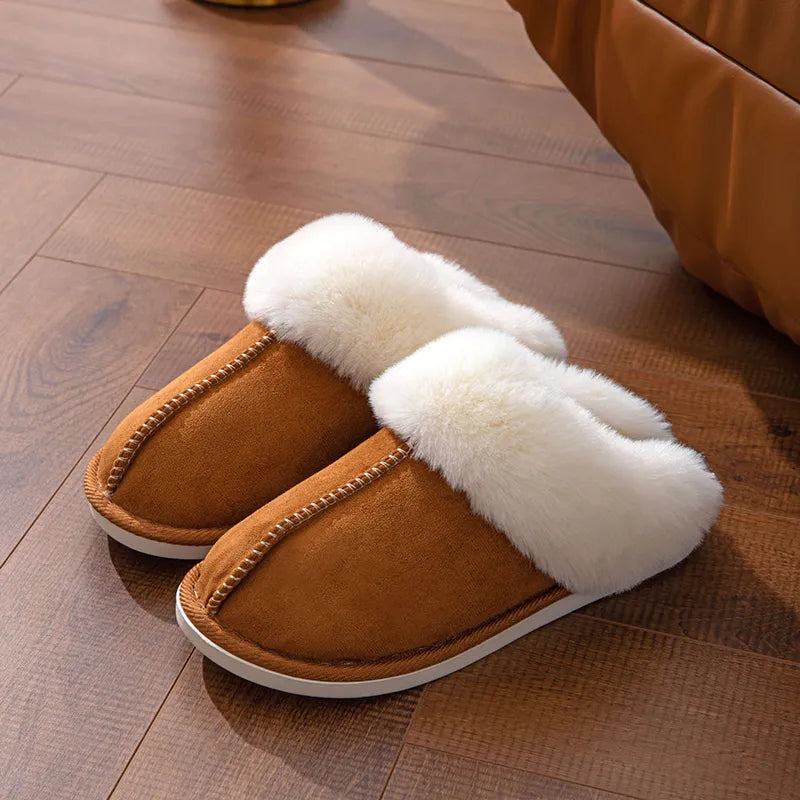 Amy | Chaussons en fourrure douce