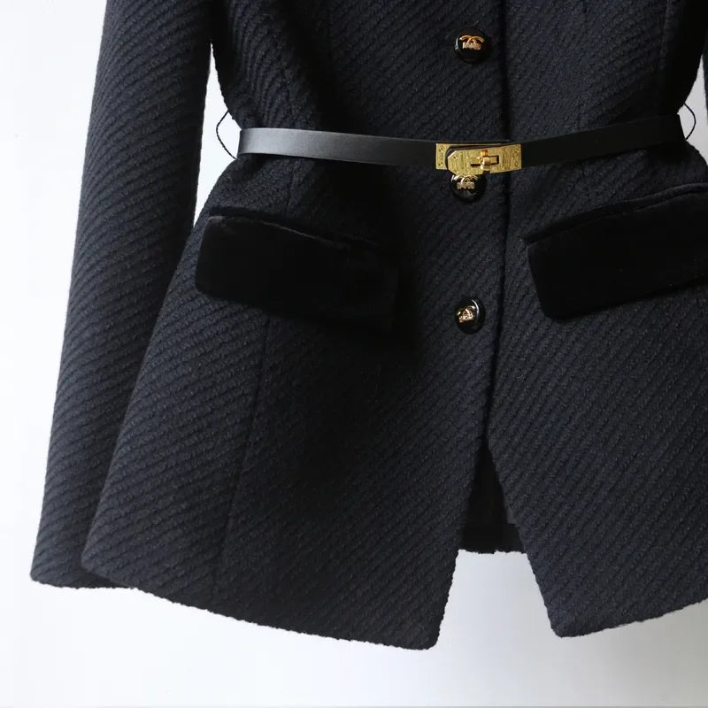 Veronica | The belted luxury blazer