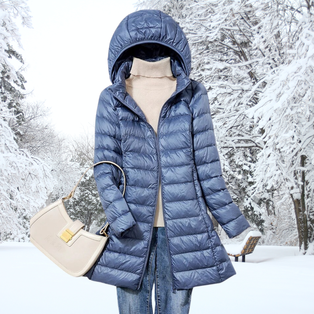 Tess | Manteau long matelassé