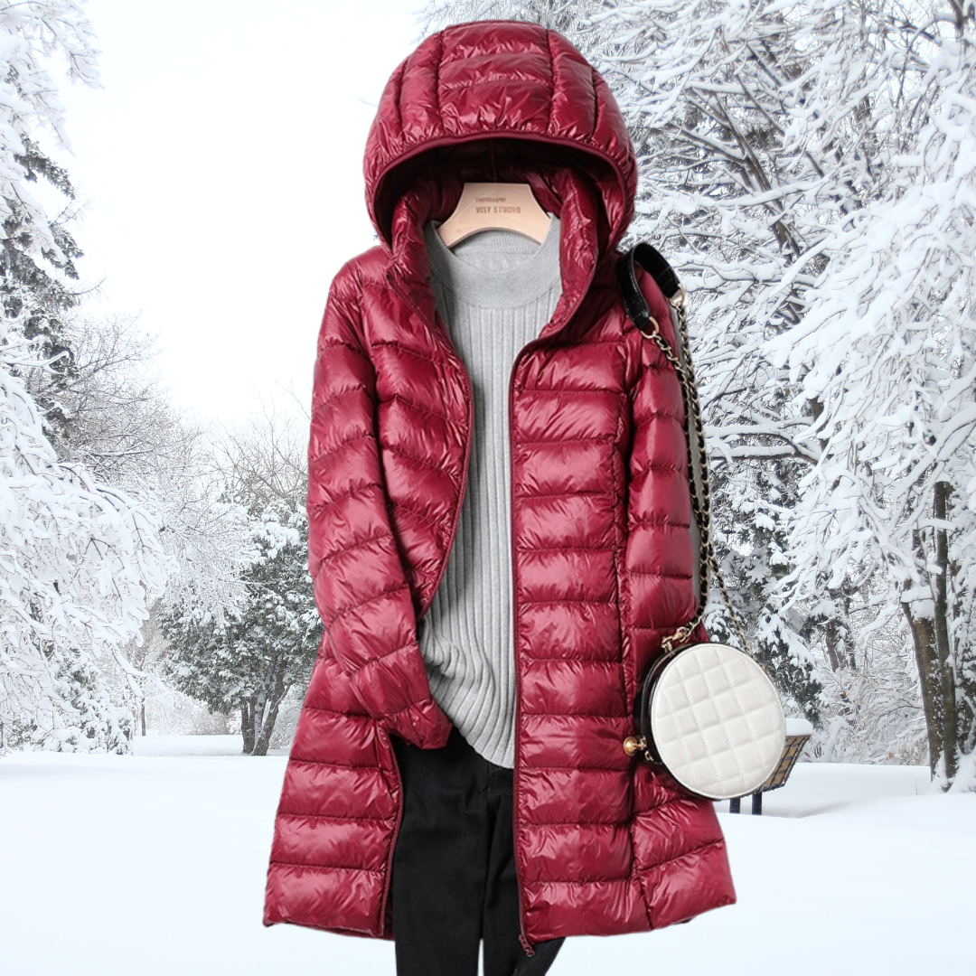 Tess | Manteau long matelassé