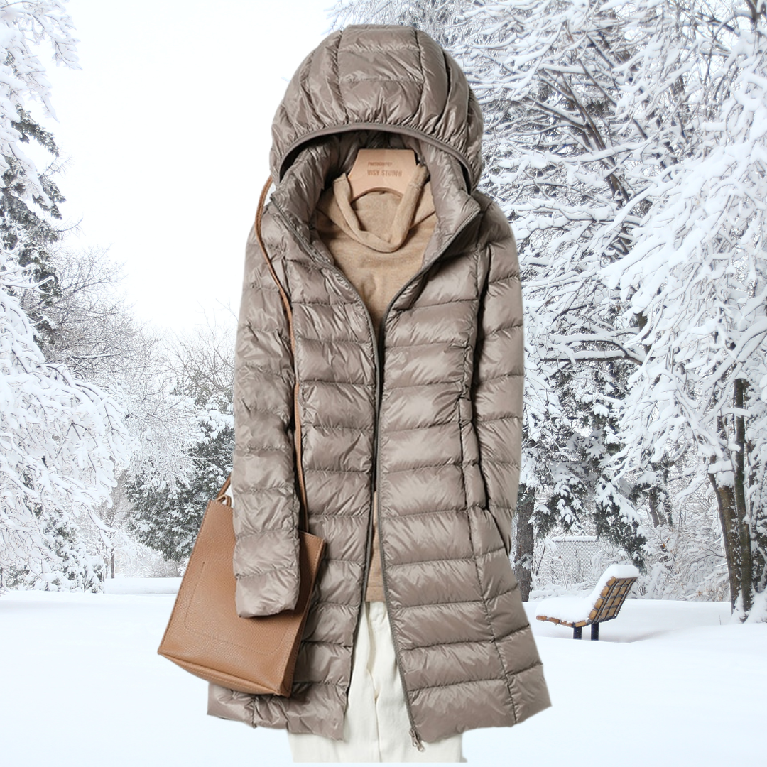 Tess | Manteau long matelassé