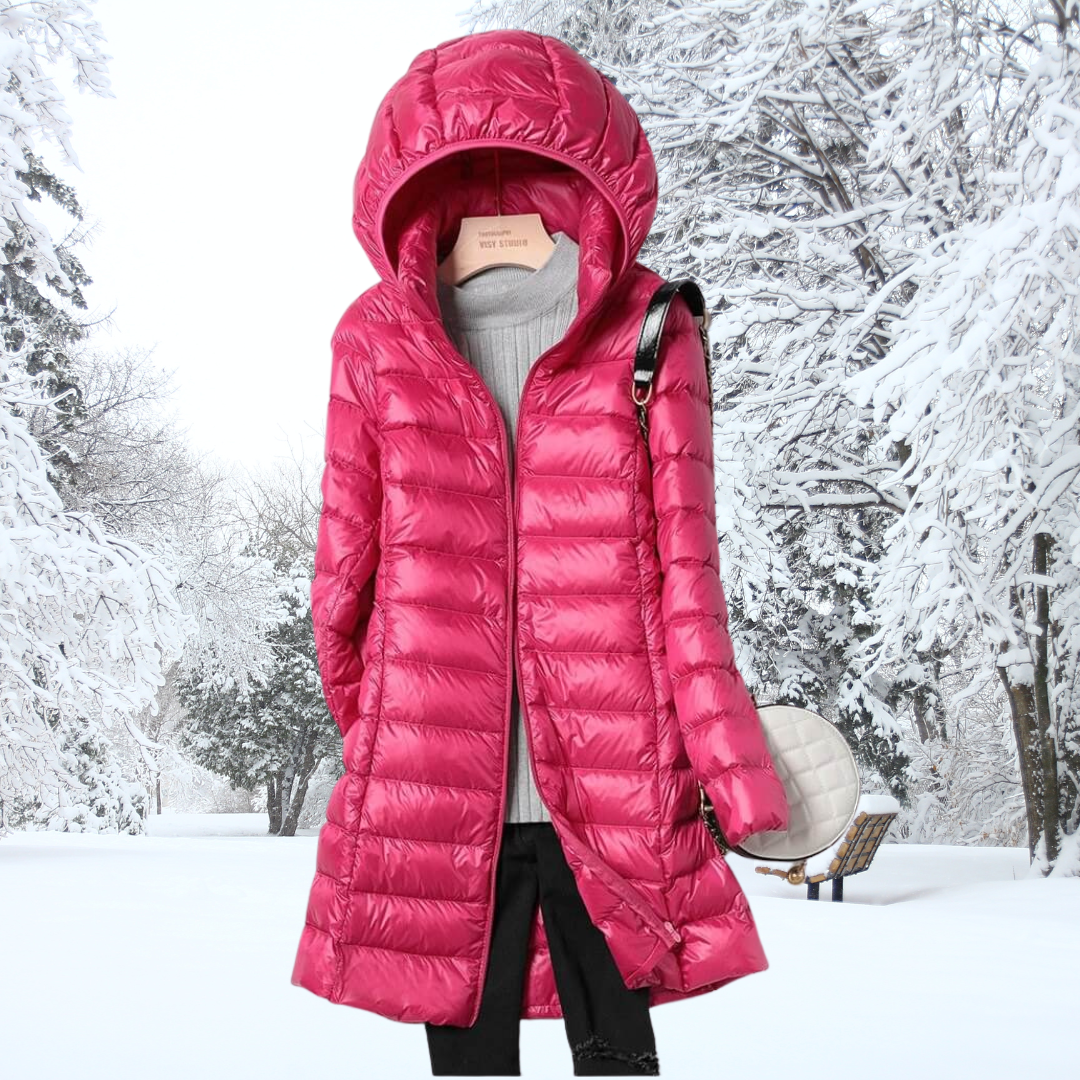 Tess | Manteau long matelassé