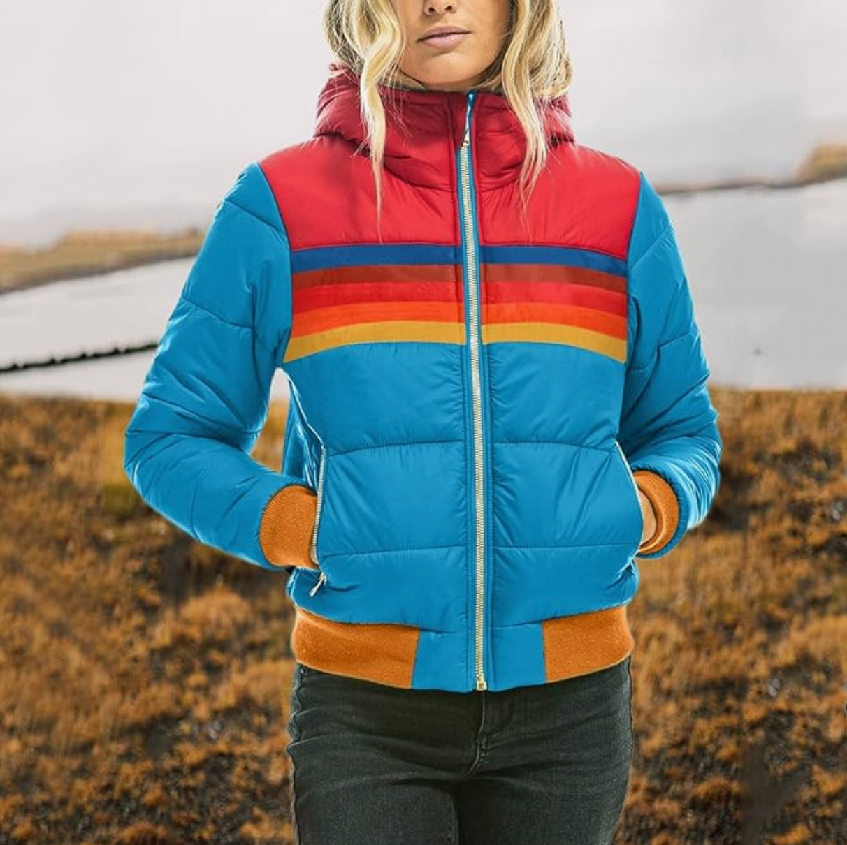 Zelda | Parka rétro pour femme