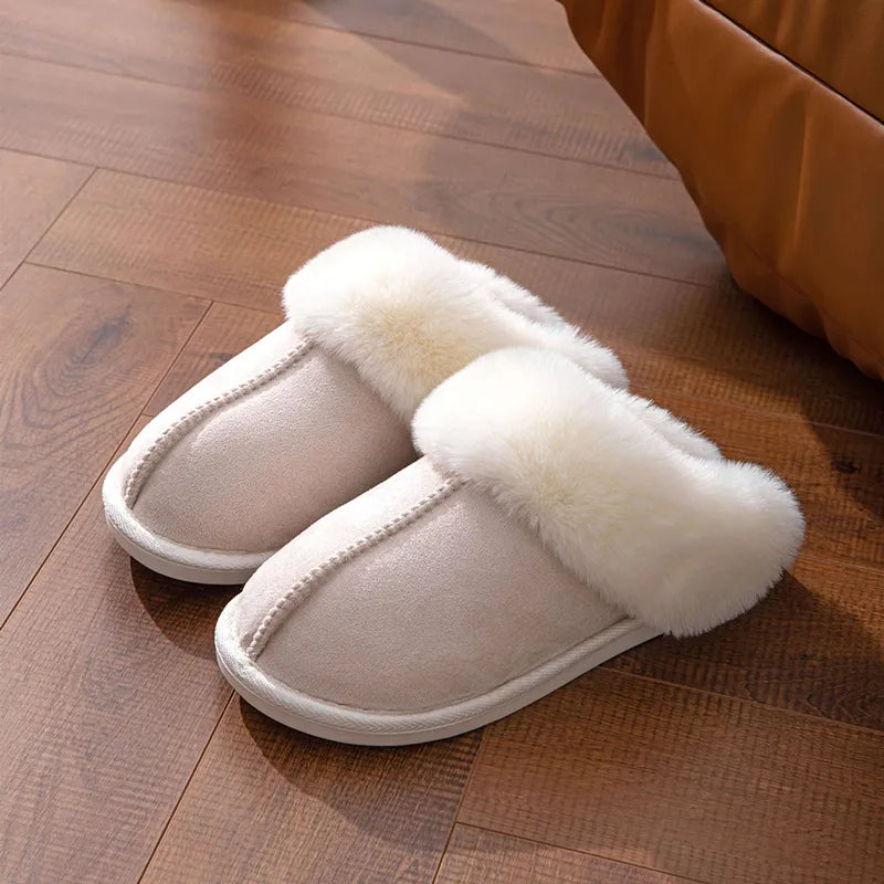 Amy | Chaussons en fourrure douce