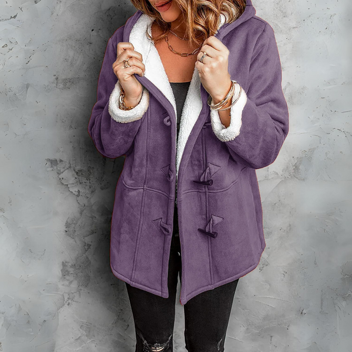 EVELYN | Cozy Hooded Coat