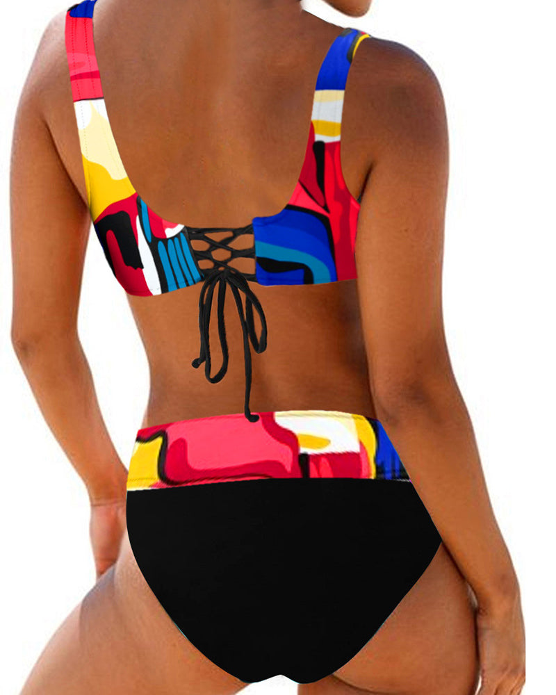 Earle | Colorful bikini swimsuit