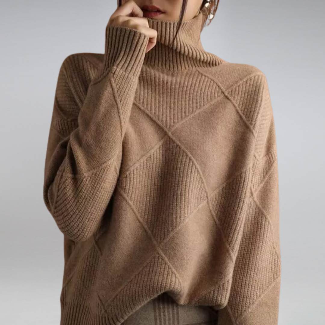 Mia | Luxe Textured Winter Pullover