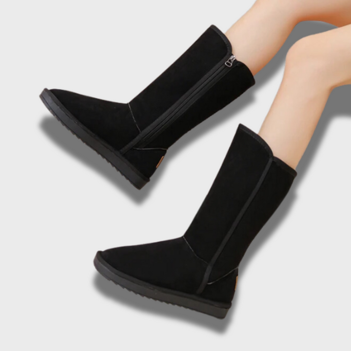 Liv | Cozy Suede Boots