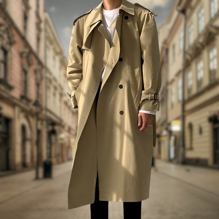 Michael | Elegant Long Trench