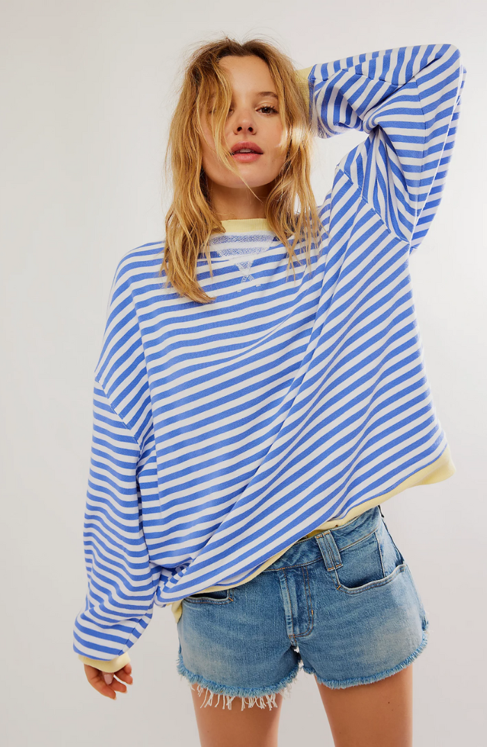 Hailey | Oversized Striped Sweater