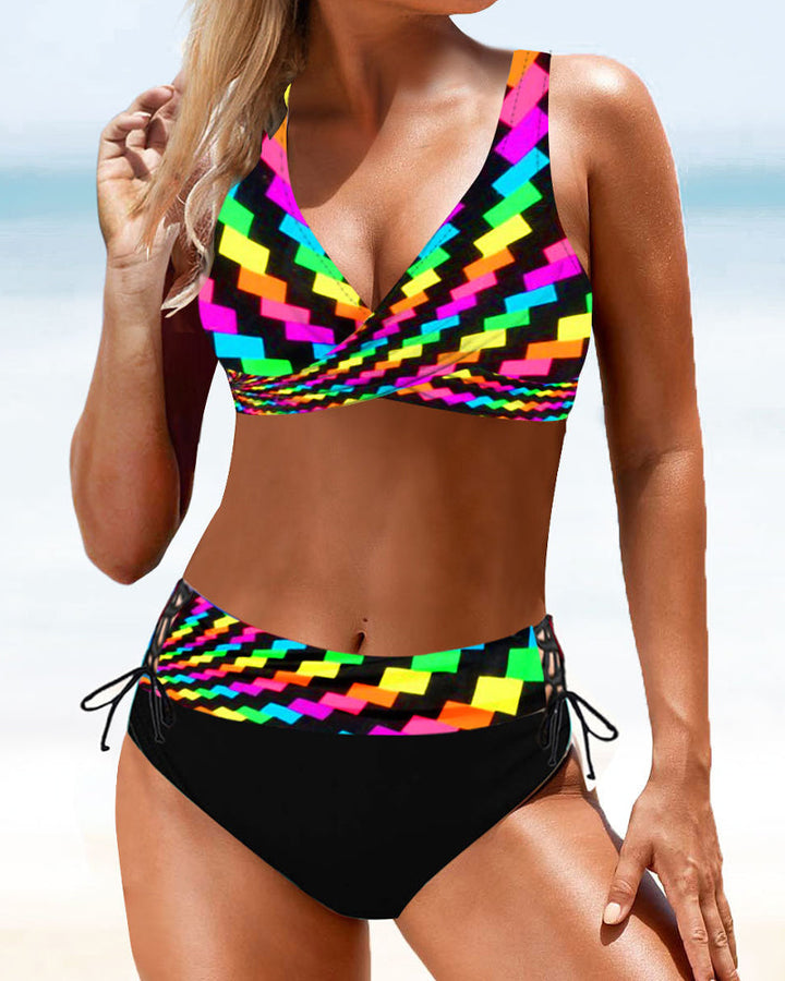 Earle | Colorful bikini swimsuit