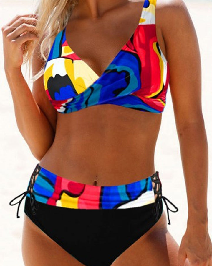 Earle | Colorful bikini swimsuit