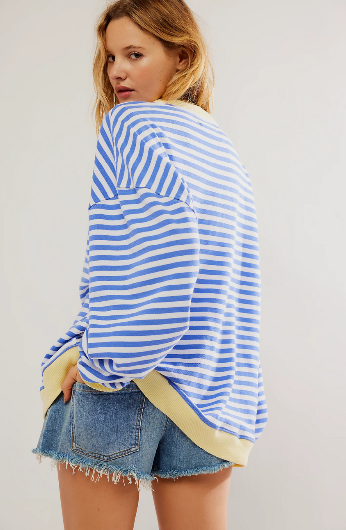 Hailey | Oversized Striped Sweater