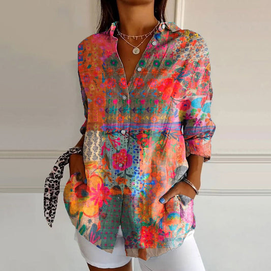 Paloma | Elegant Floral Blouse