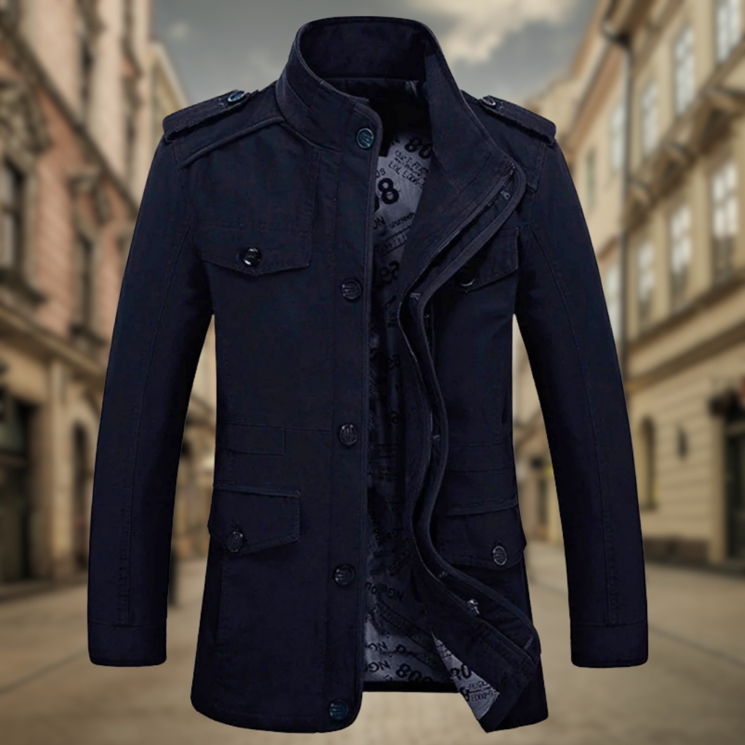 Xavier | Mid-Length Autumn Jacket