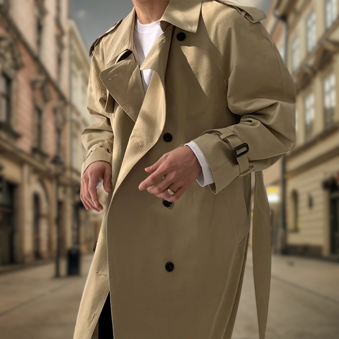 Michael | Elegant Long Trench