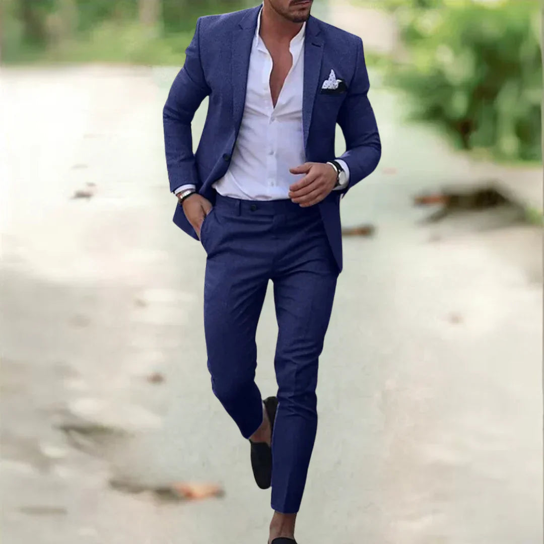 Adrian | 2-piece Linen Men’s Suit