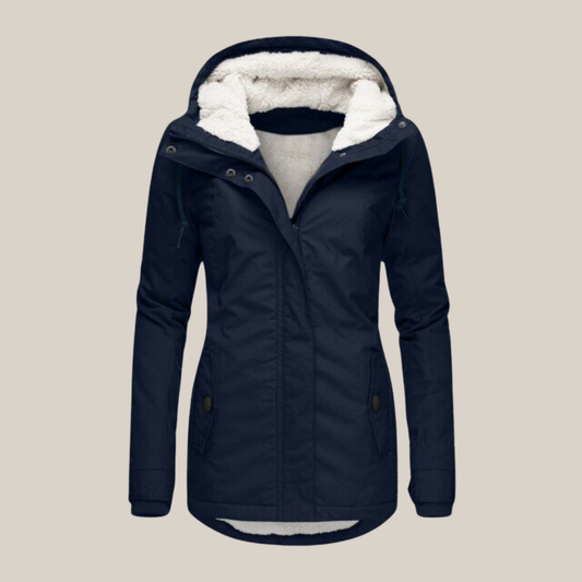 Chelsea | Women's Warm Fleece Hooded Winter Jacket