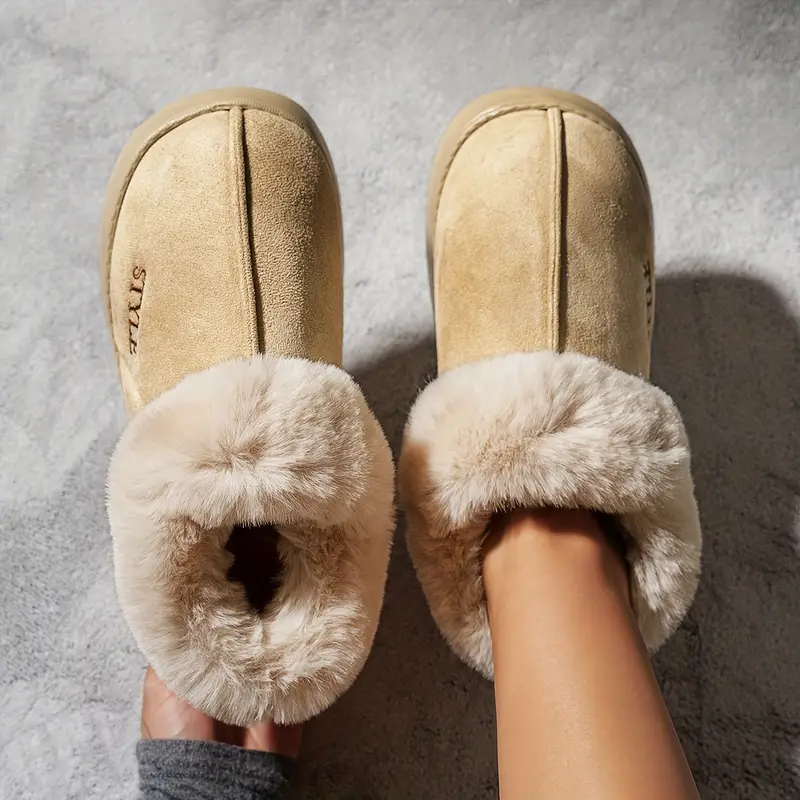 Sophia | Fur-lined Winter Slippers