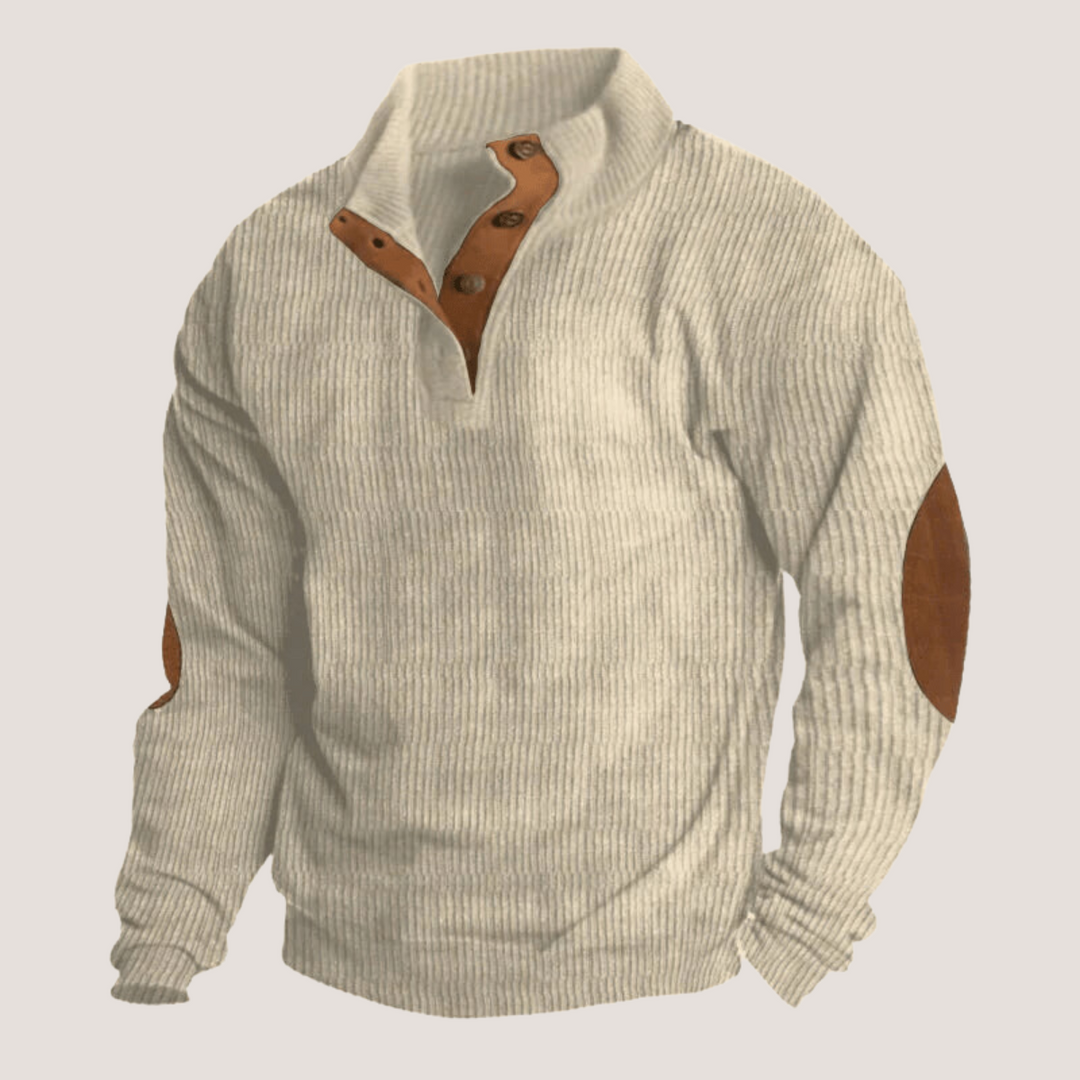 Luca | Corduroy sweatshirt with collar