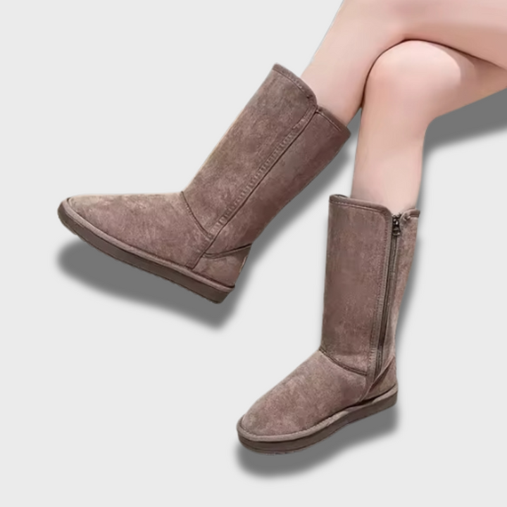 Liv | Cozy Suede Boots