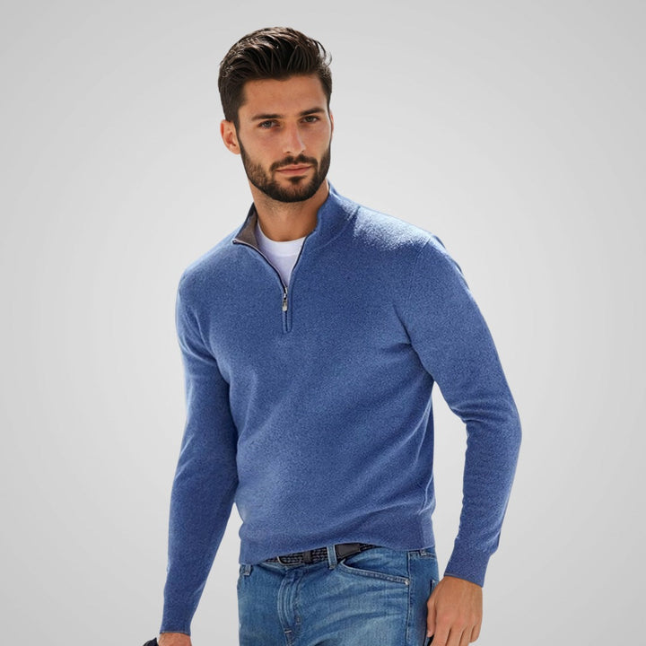 David | Casual Zip Sweater