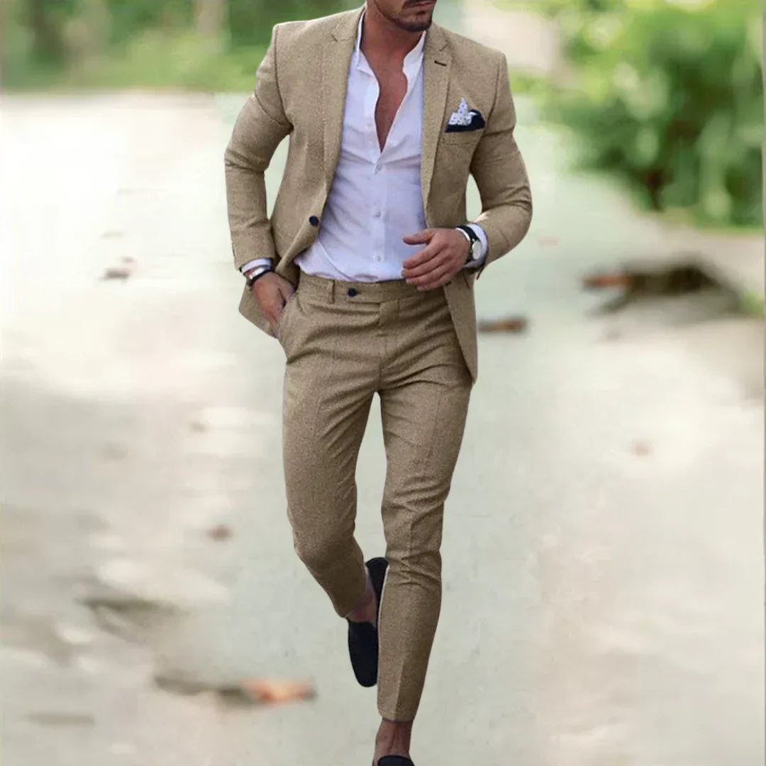 Adrian | 2-piece Linen Men’s Suit