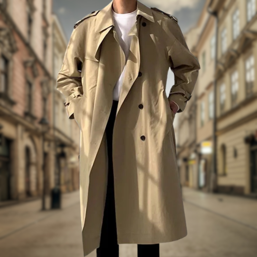 Michael | Elegant Long Trench