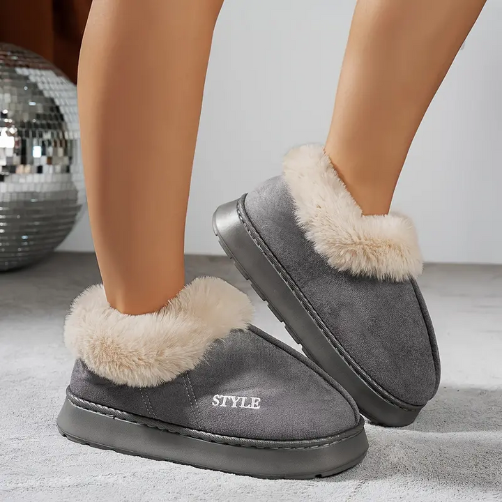 Sophia | Fur-lined Winter Slippers