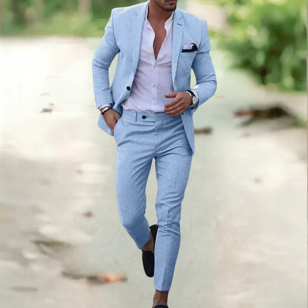 Adrian | 2-piece Linen Men’s Suit