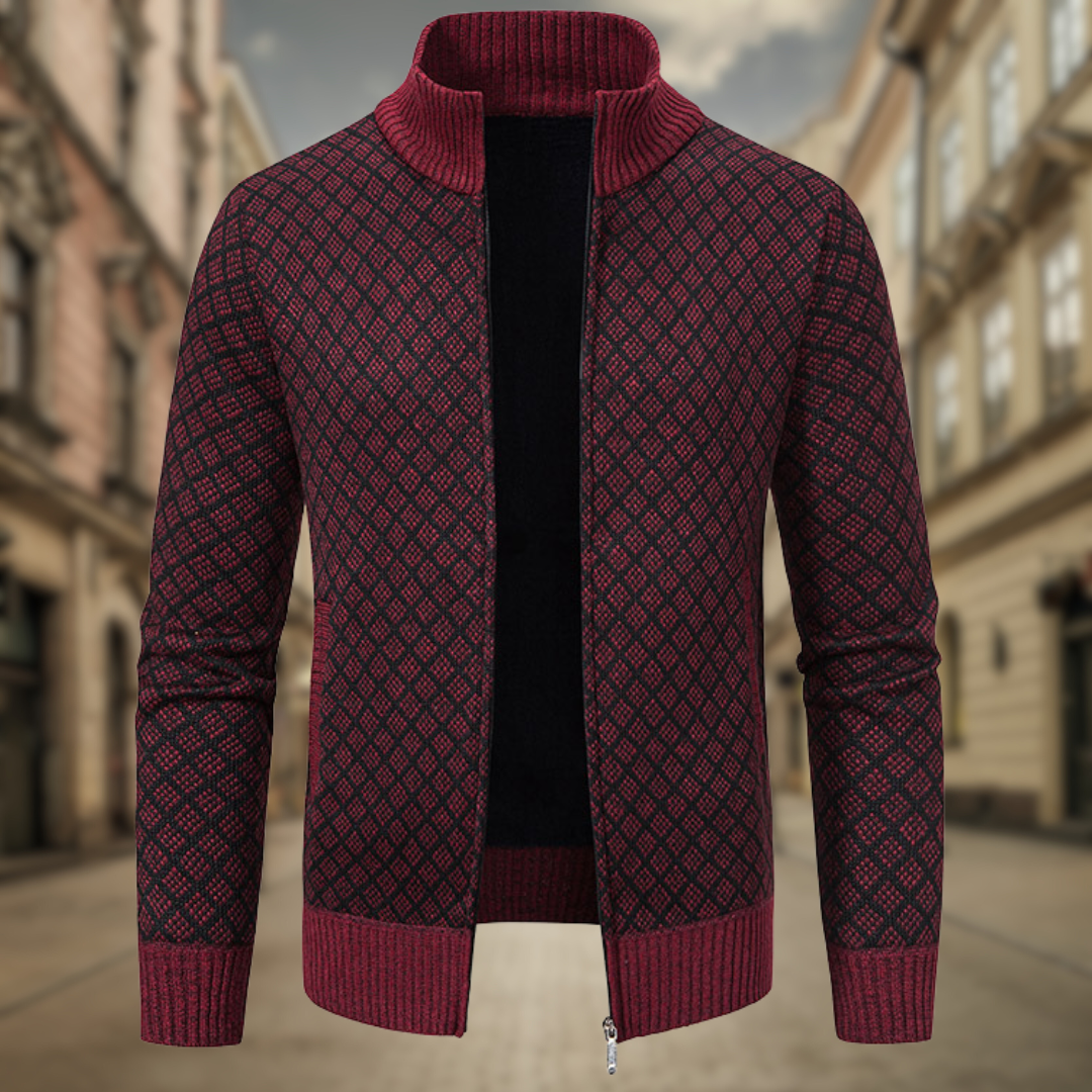 Owen | Cardigan zippé pour homme