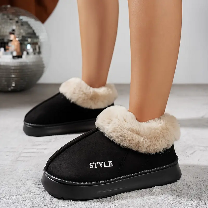 Sophia | Fur-lined Winter Slippers