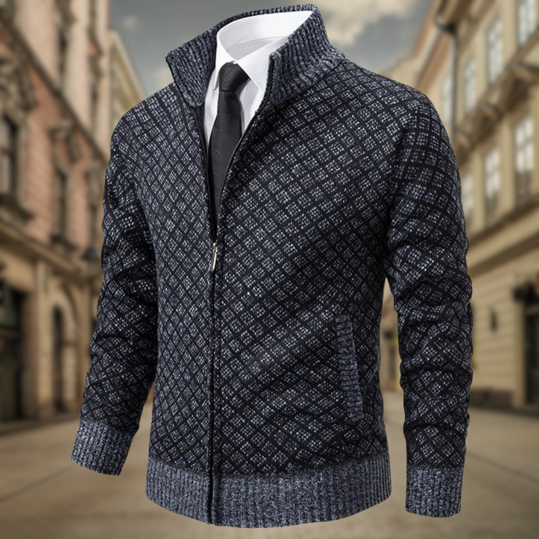 Owen | Cardigan zippé pour homme