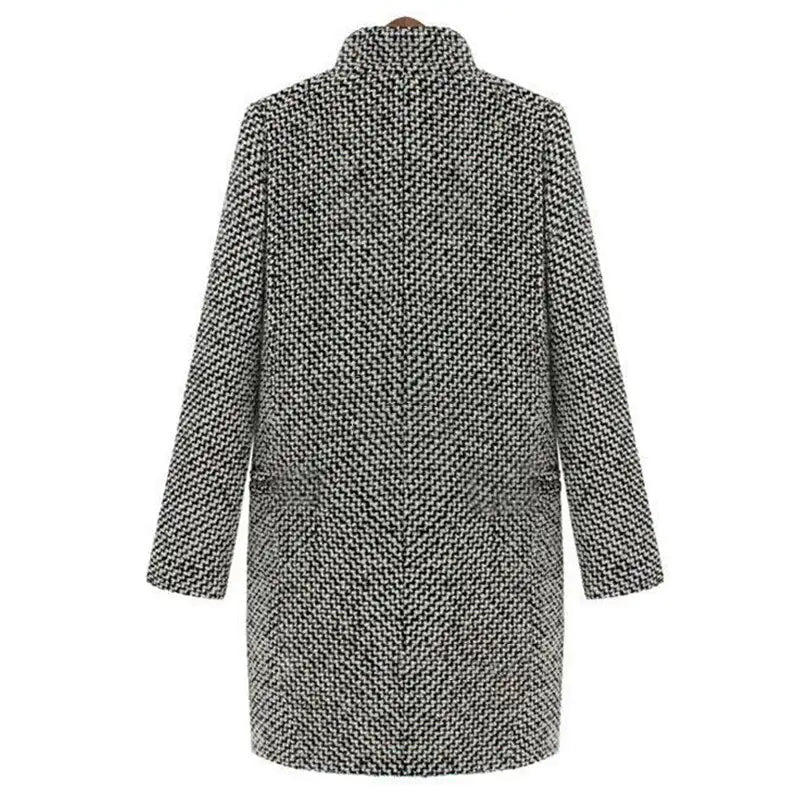 Cheska | Long wool coat jacket