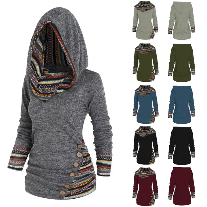 Anna | Casual Tribal Hoodie