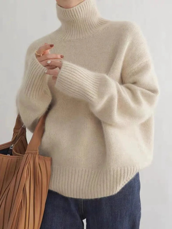 DIANA | Soft Oversized Knit Turtleneck