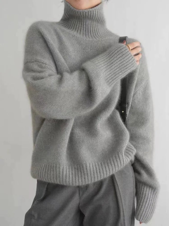 DIANA | Soft Oversized Knit Turtleneck