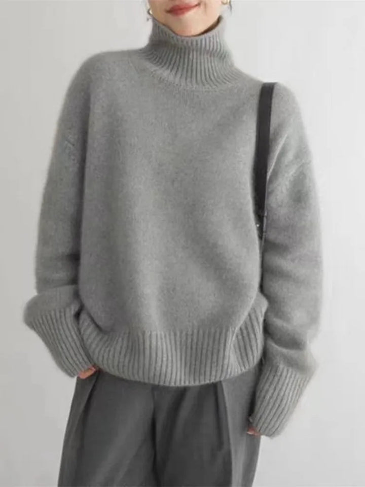 DIANA | Soft Oversized Knit Turtleneck