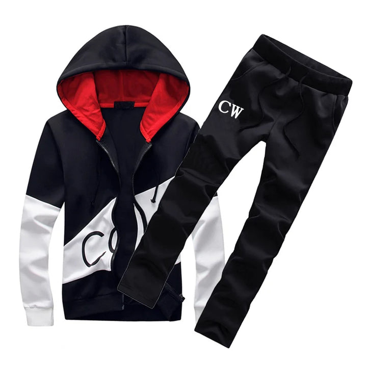 Calvin West | Stylish zipper tracksuit