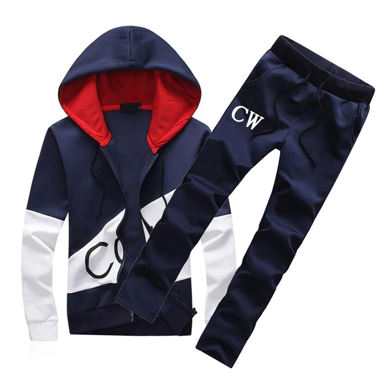 Calvin West | Stylish zipper tracksuit