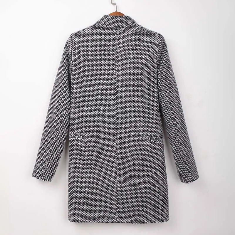 Gabi | Chic Woven Coat