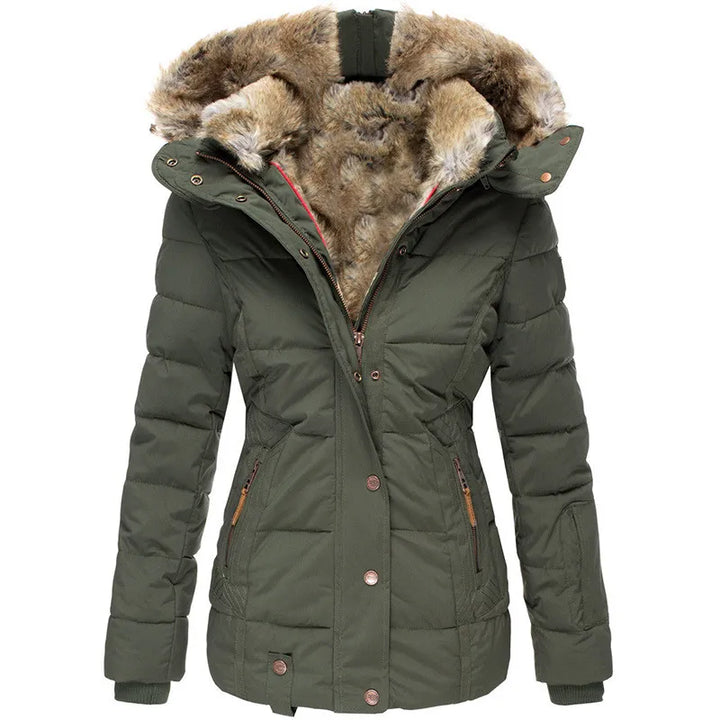 Addison | Parka doublée de fourrure