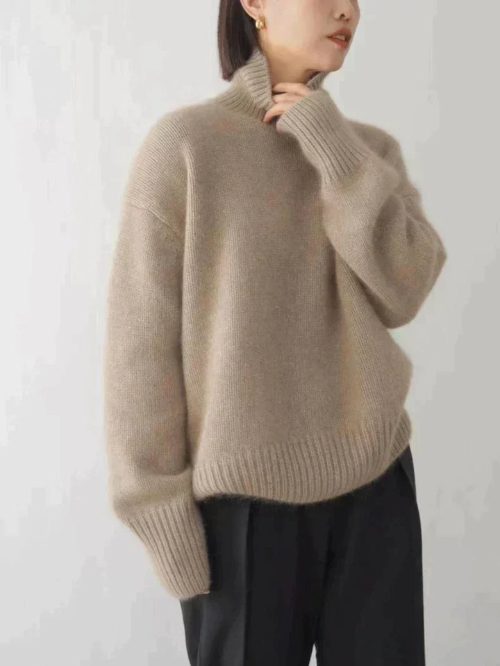 DIANA | Soft Oversized Knit Turtleneck