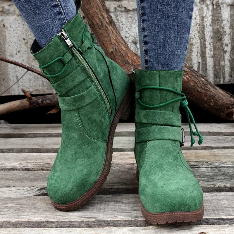 Maya | Ankle Boots with Zip