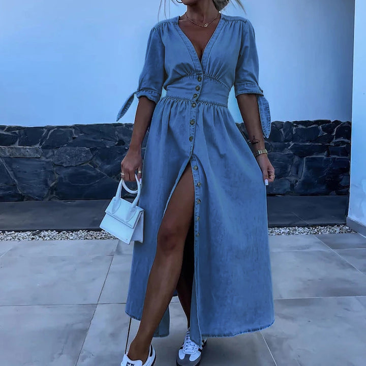 Maya | Denim Dress