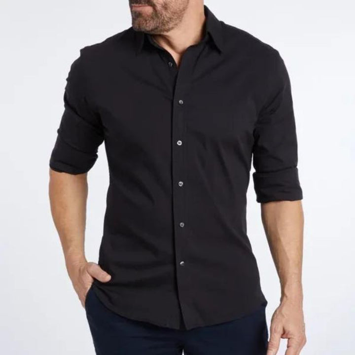 Oscar | Wrinkle-free shirt with zipper