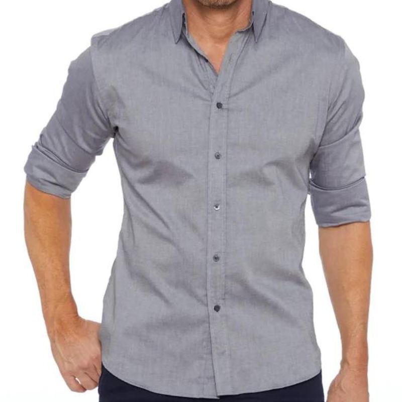 Oscar | Wrinkle-free shirt with zipper